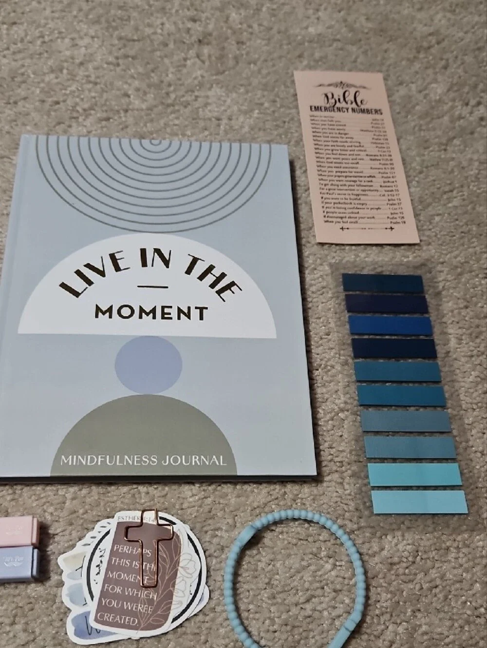 Mindfulness Journal & Bible study Set - Gray